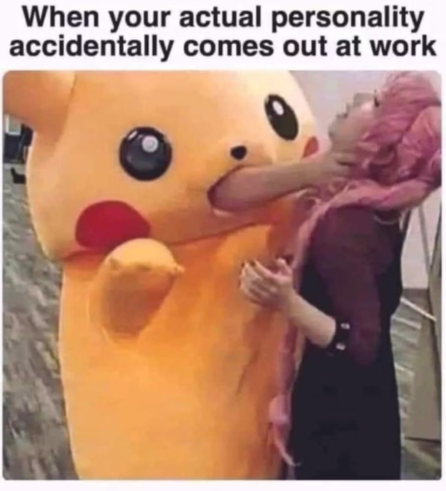 Personality comes out