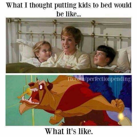 Puttings kids to bed