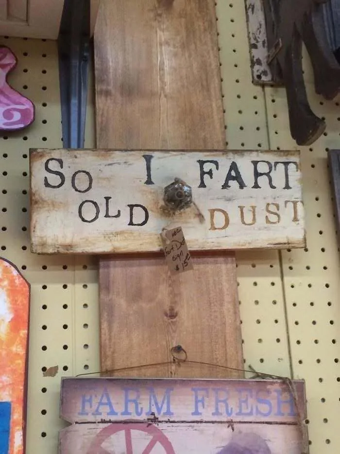 30 Epic Sign Fails That Took a Wildly Wrong Turn! 30 SO I FART OLD DUST