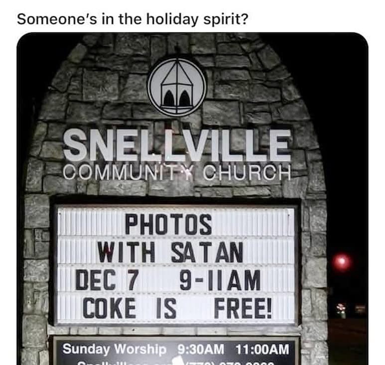 Someones in holiday spirit