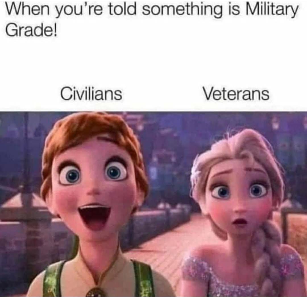 Something is military grade