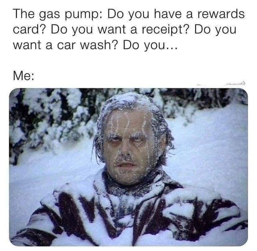 The gas pump