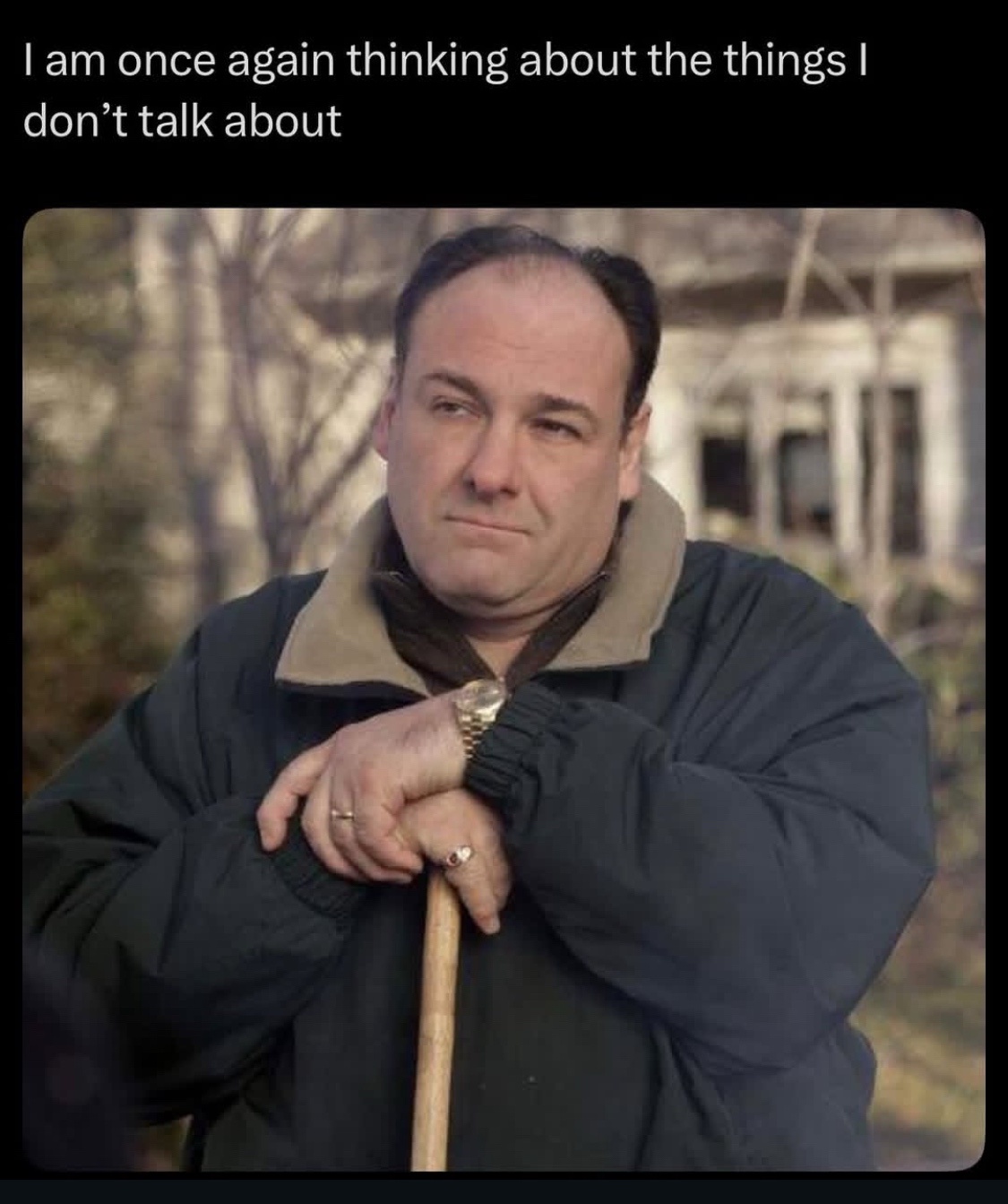 Thining about the things