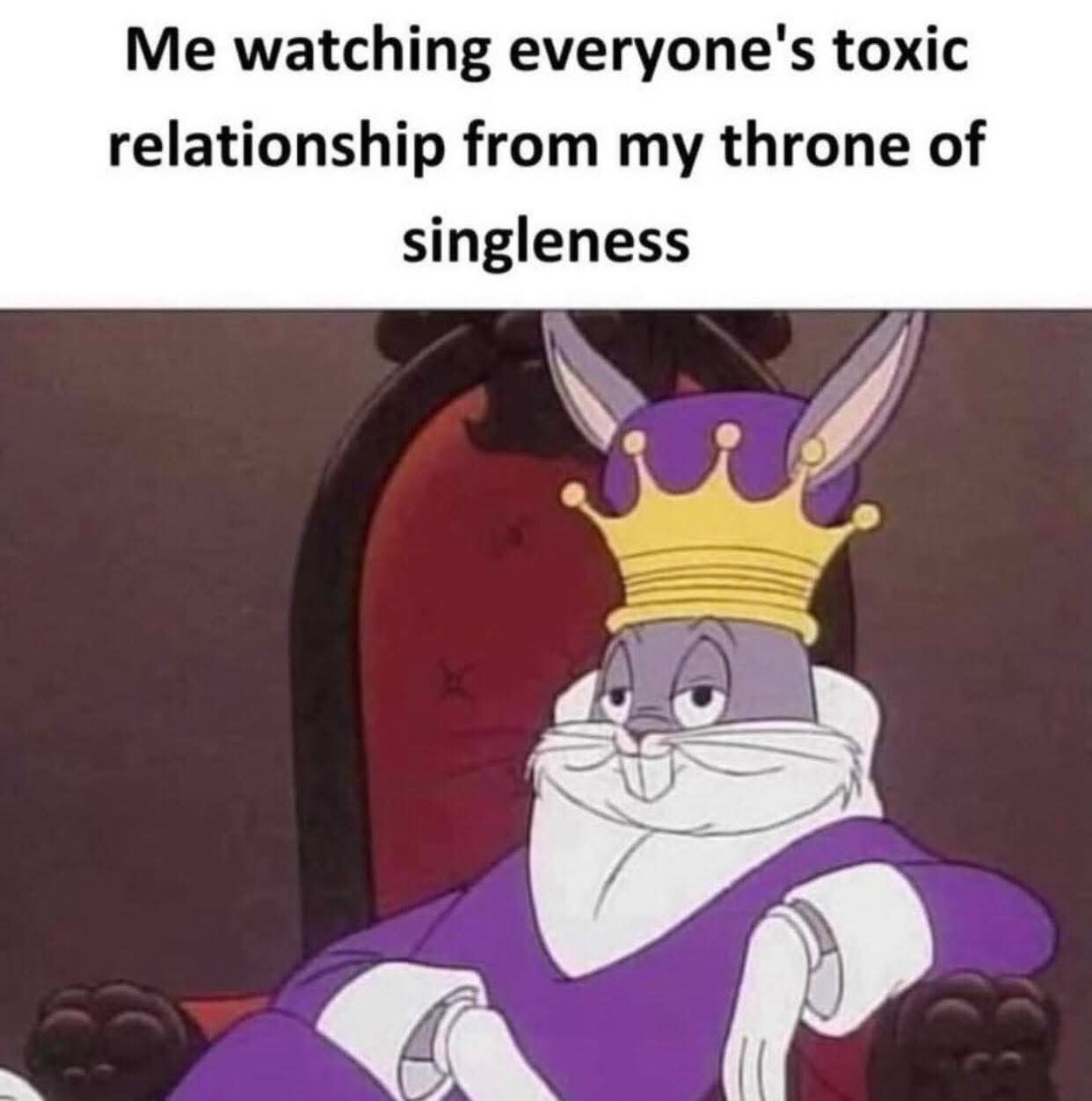 Throne of singleness