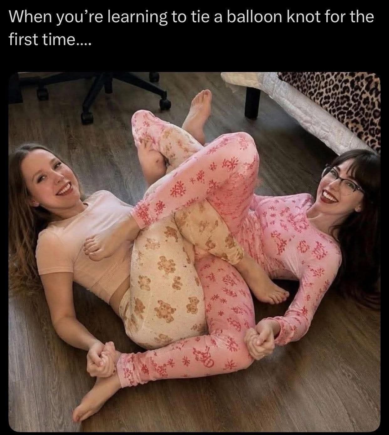 25 Memes That Only Adults Will Misunderstand Correctly 24 Tie the ballon knot
