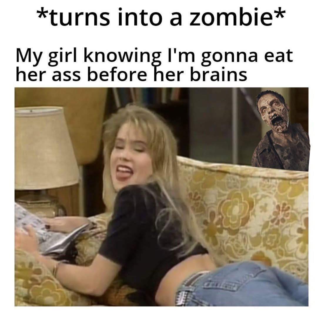 Turns into zombie
