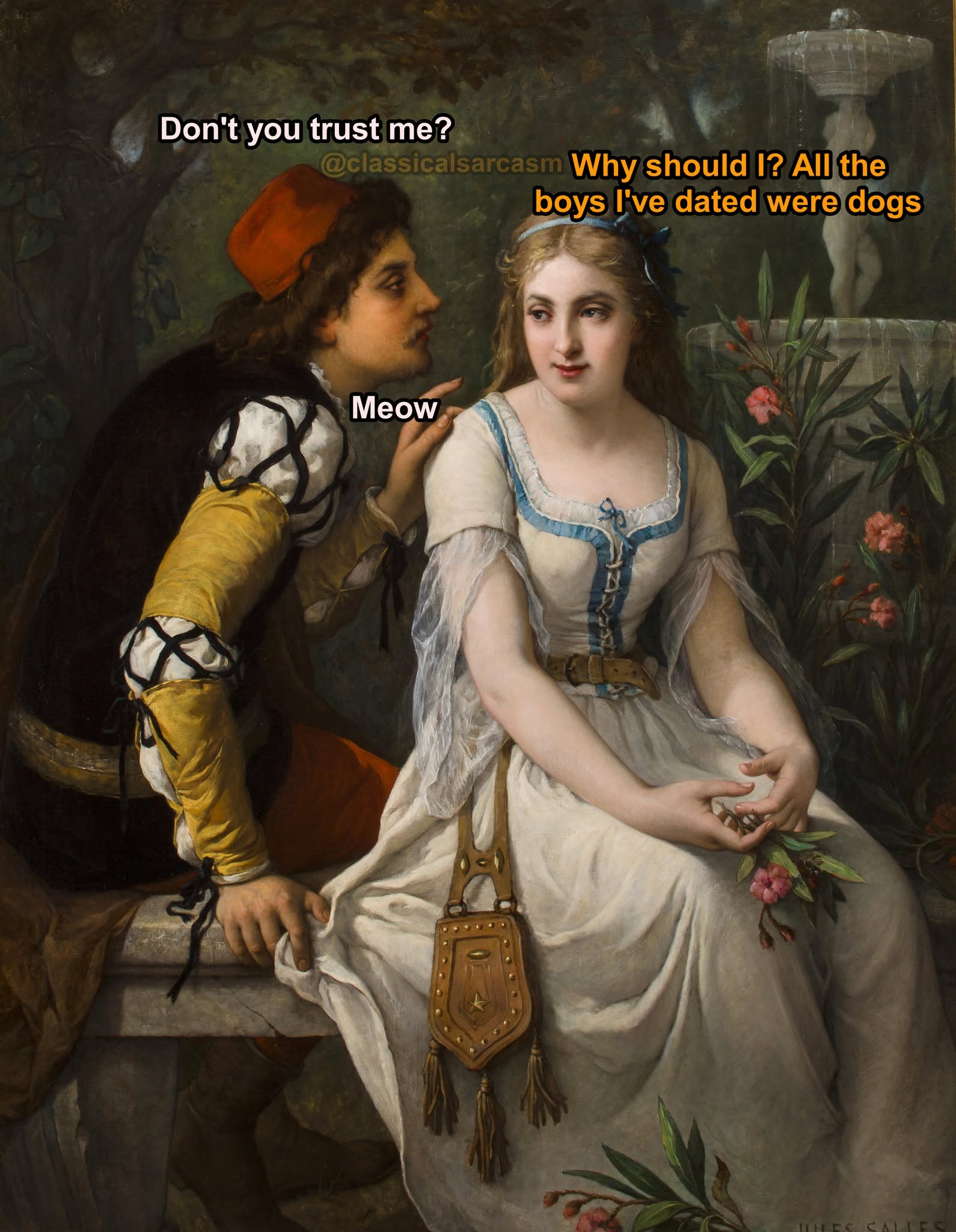 40 Sarcastic Art Memes That Put a Modern Twist on Classical Masterpieces 42 WHy should I