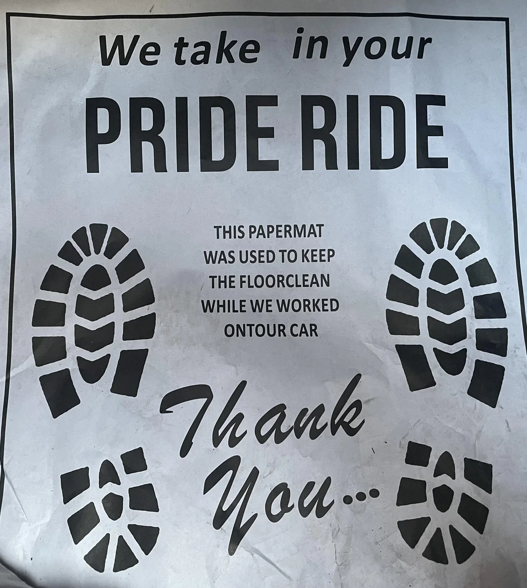 30 Epic Sign Fails That Took a Wildly Wrong Turn! 32 We take in your PRIDE RIDE