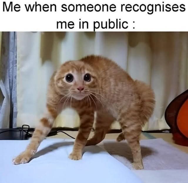 When someone recognizes me - FG