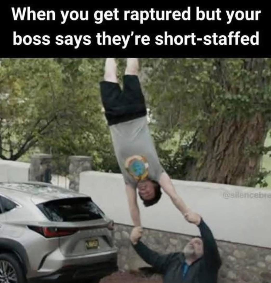 When you get raptured