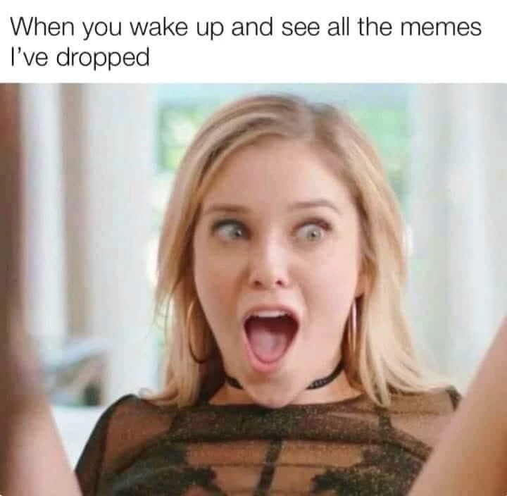 When you wake up