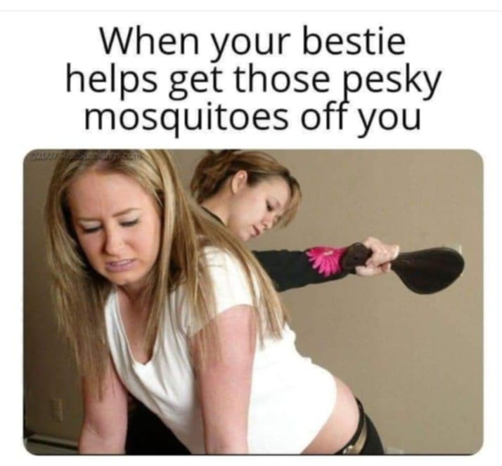 When your bestie helps