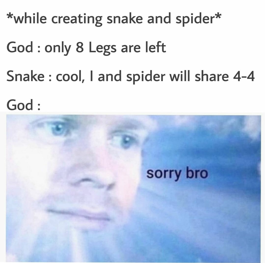 40 Irresistibly Funny Memes That Are Pure Comedy Gold 41 While creating snake
