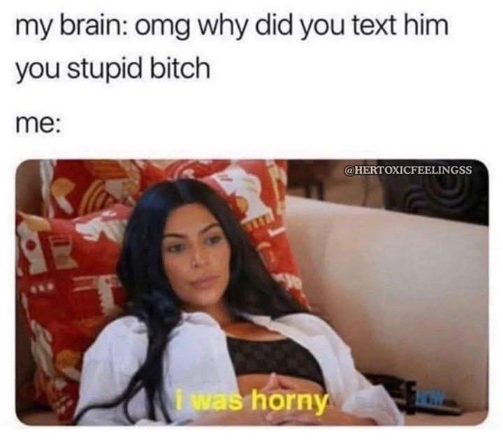 Why did you text him