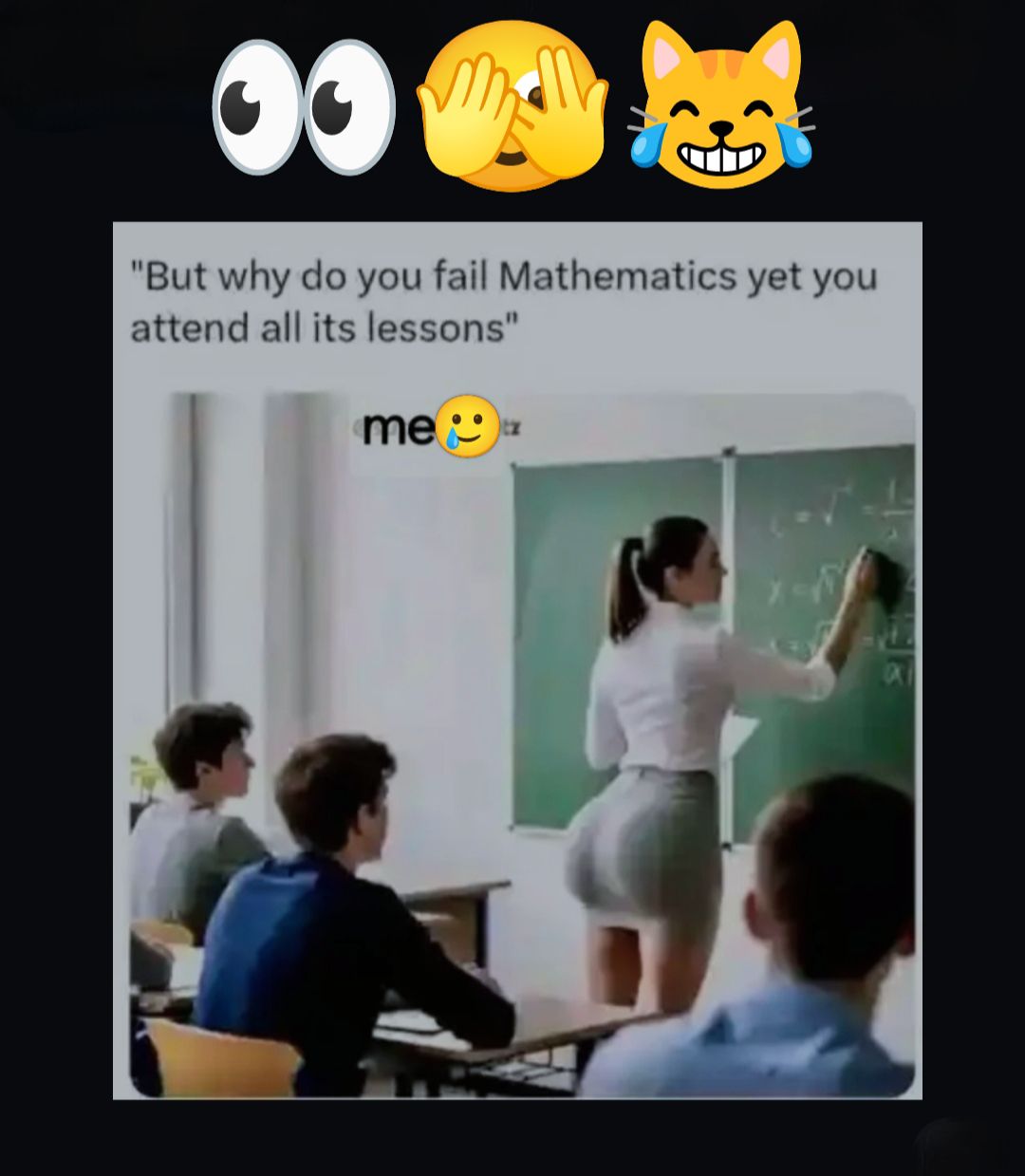 Why do you fail mathematics