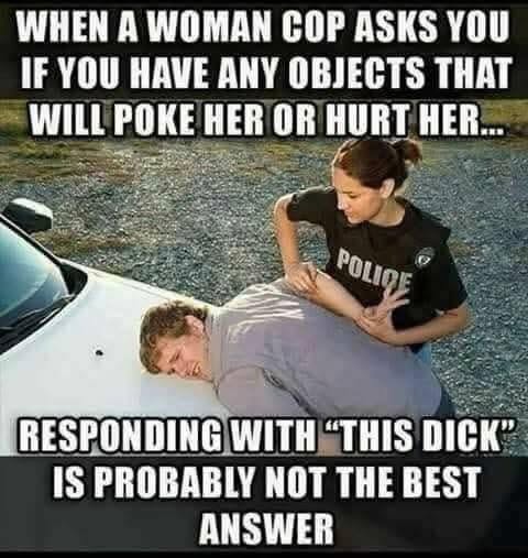 25 Memes That Only Adults Will Misunderstand Correctly 25 Woman cop ask you