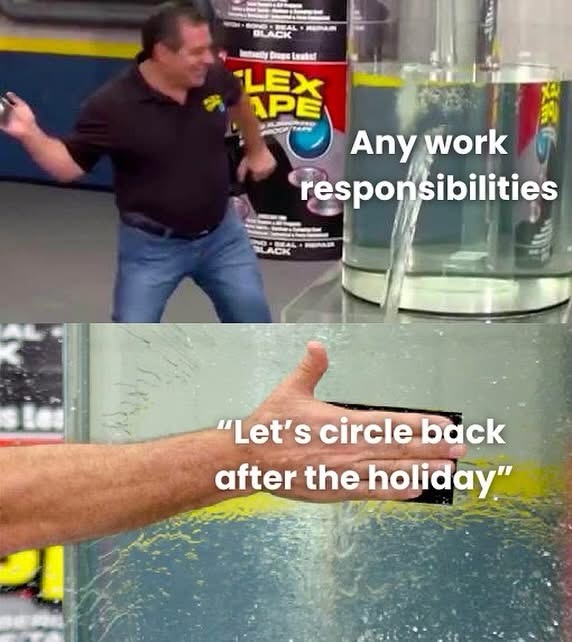 any work responsibility