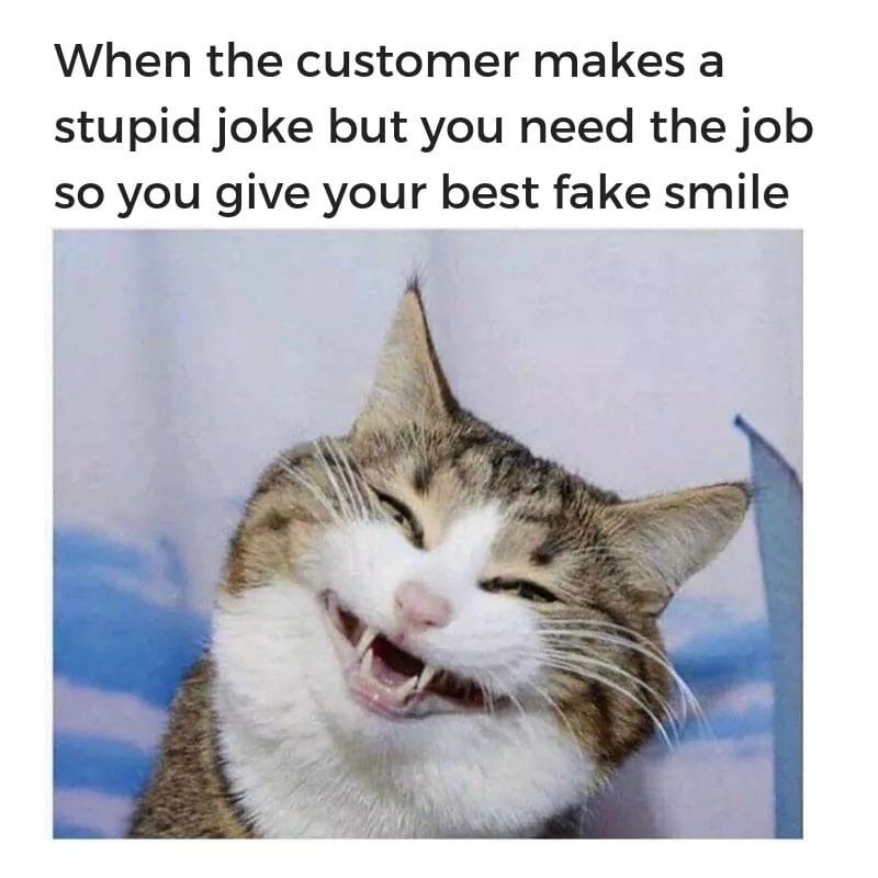 best fake smile