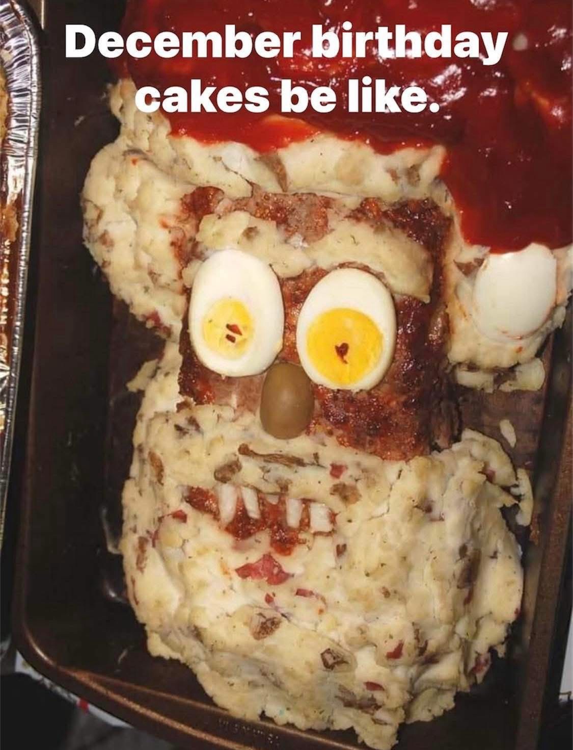 ecember borthday cakes