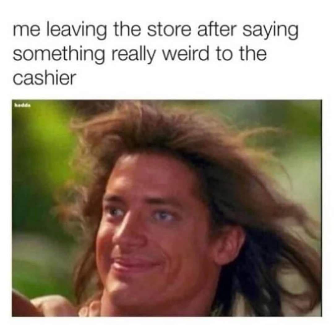 leaving the store