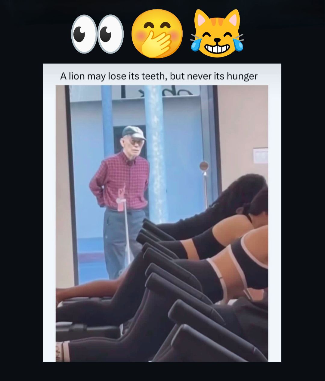 lion may lose its teeth