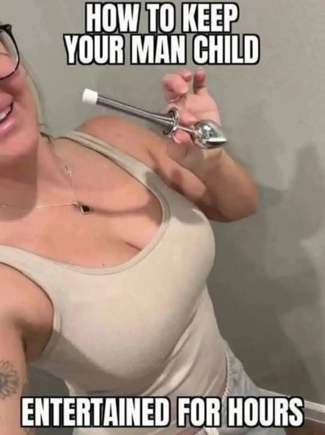 man child entertained