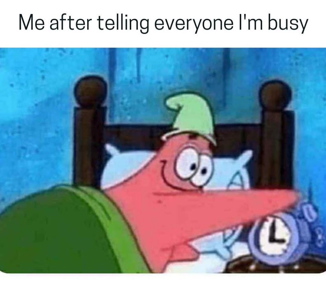 me after telling everyone