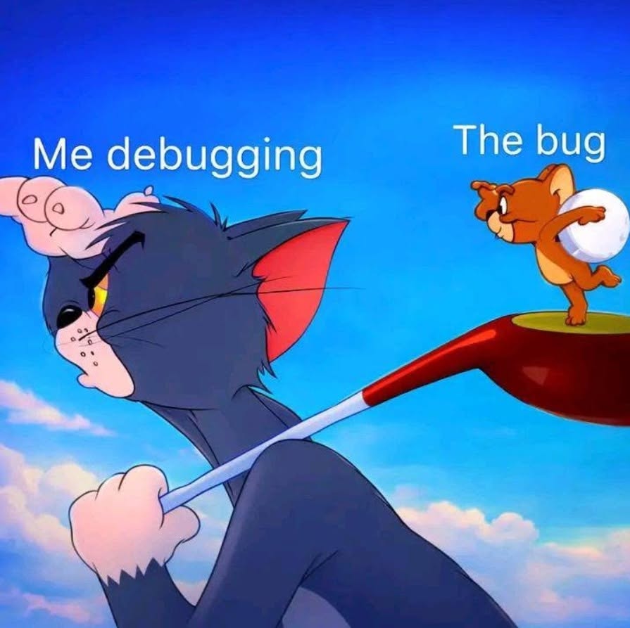 35 IT Memes That Prove Ctrl+Alt+Del Isn't Always the Answer 35 me debugging