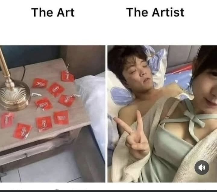 25 Memes That Are Too Naughty to Be Ignored 26 the art vs artist