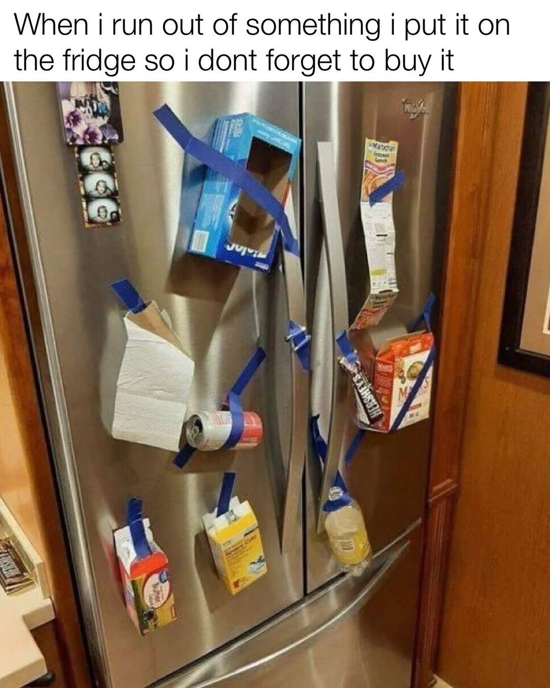 whenI run out f smething