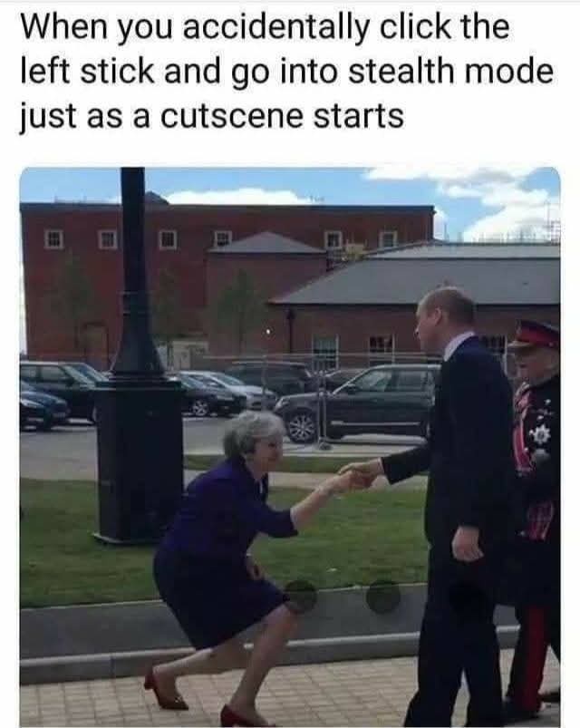 Accidentally click stealth mode