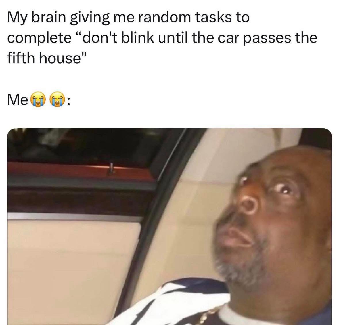 Brain giving random tasks
