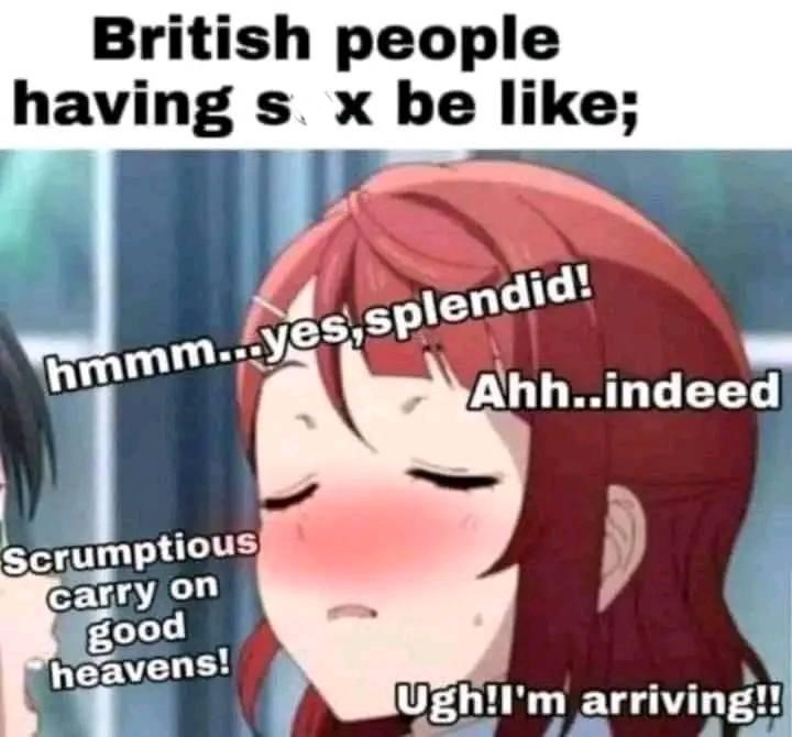 27 Memes That Mix Dark Humor with a Touch of Dirt 27 British people having