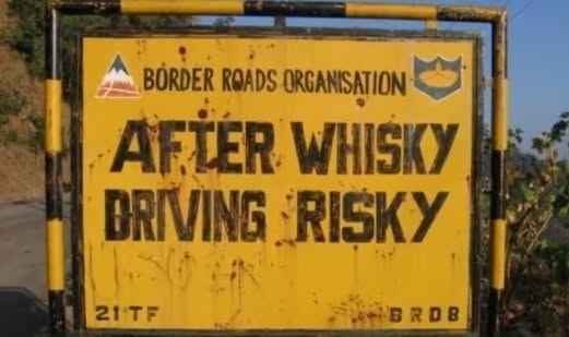 35 Hilarious Signs That Are Too Funny to Ignore 35 Driving risky