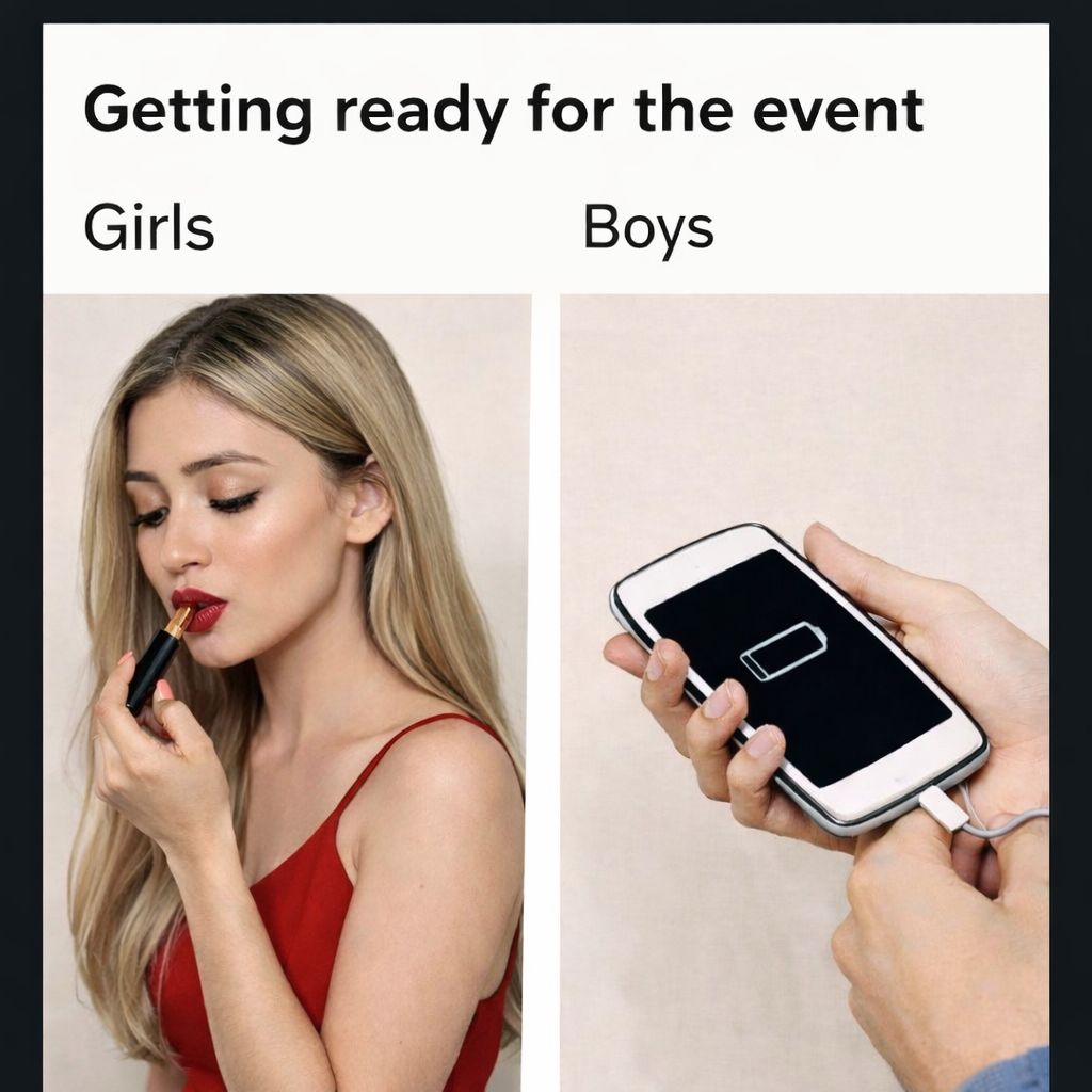 Getting ready for event