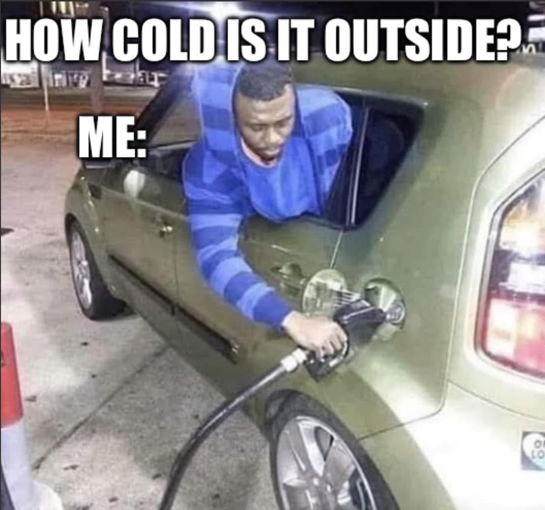 How cold it is