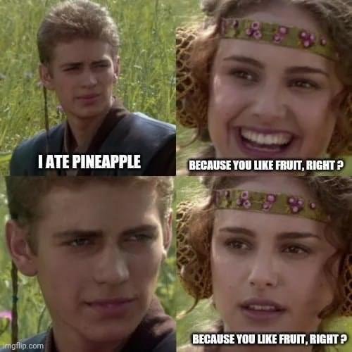 20 Memes With No Theme, Just Audacity 7 I ate pineaple