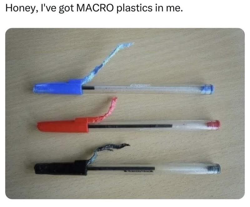 Ive got microplastics in me