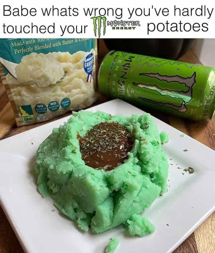 Monster potatoes