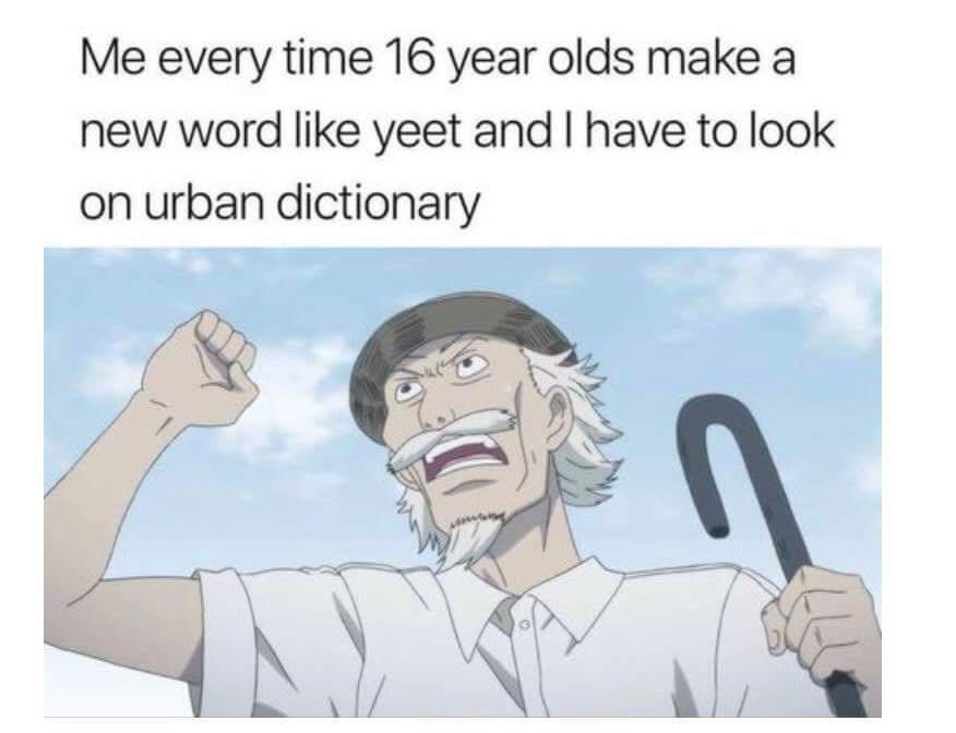 New word like yeet