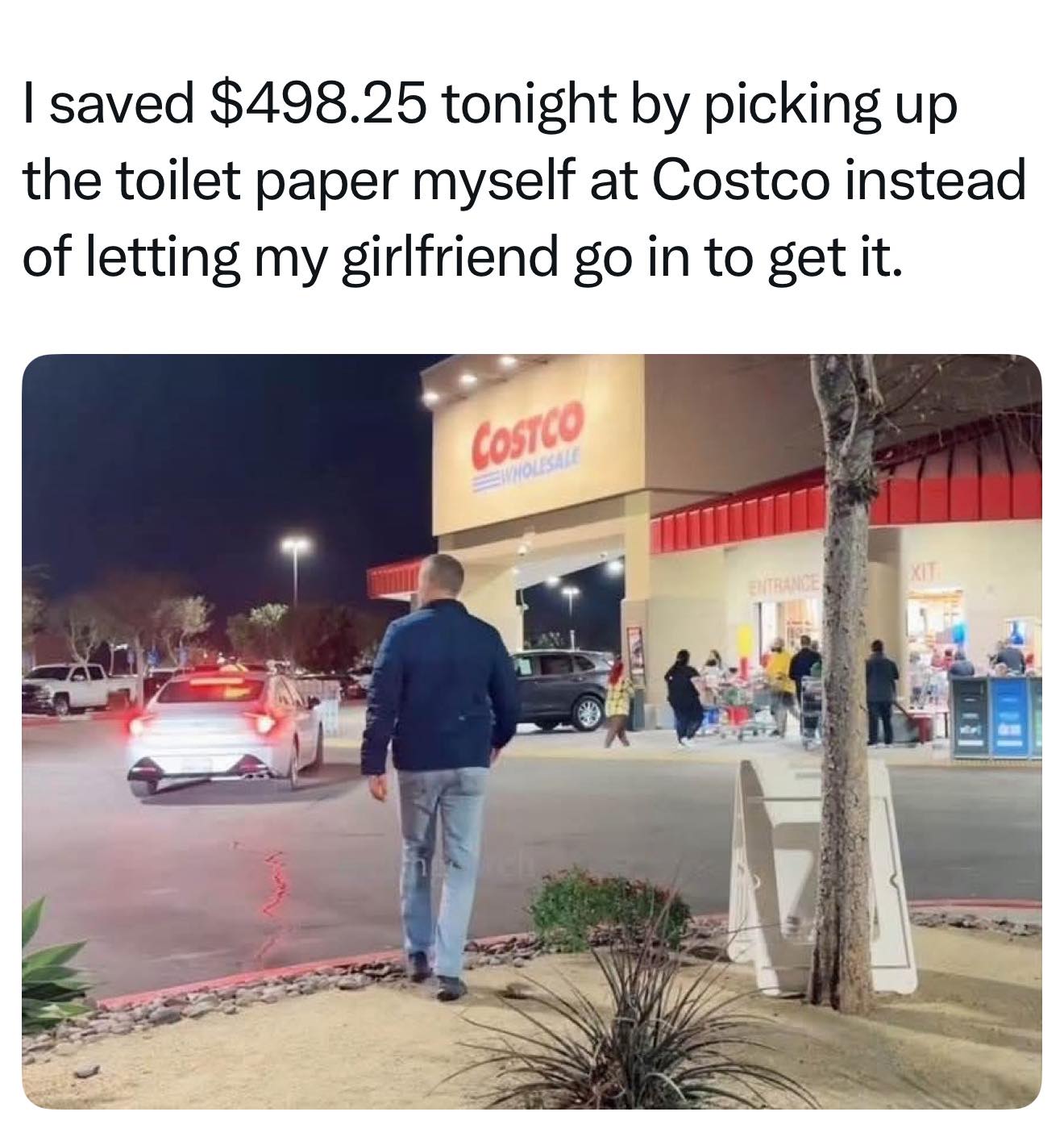 Piking up toilet paper