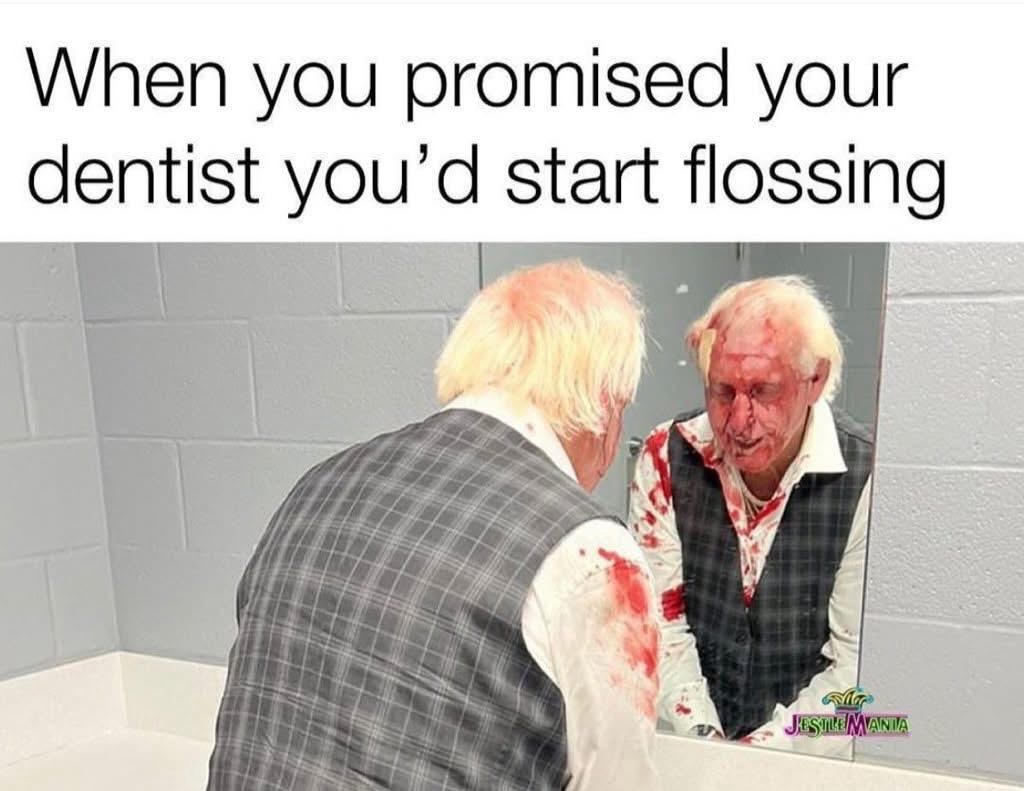 Promised your dentist