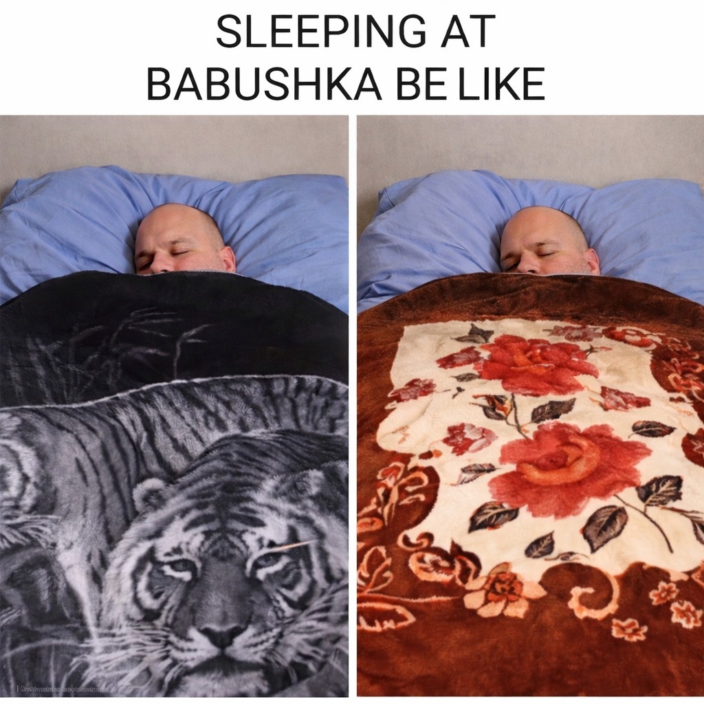 Sleeping at babushka