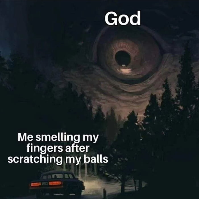 Smellinng my fingers