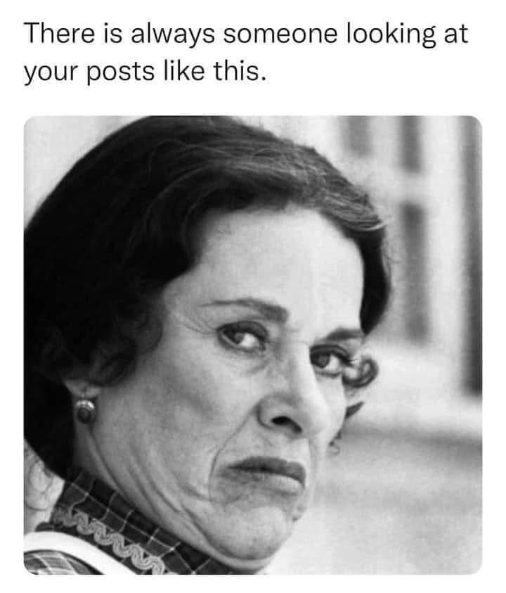 Someone looking at your post