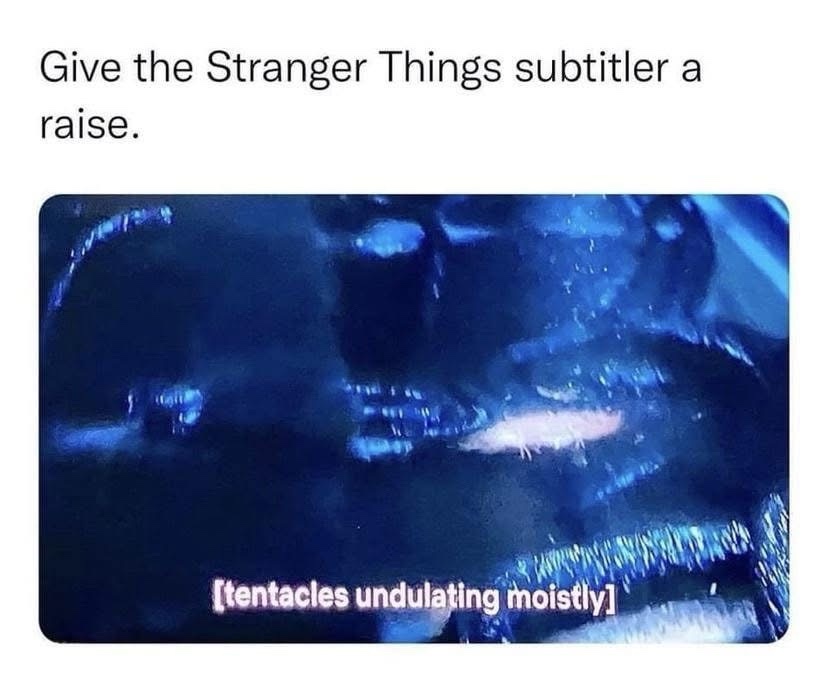 Stranger things subtitles