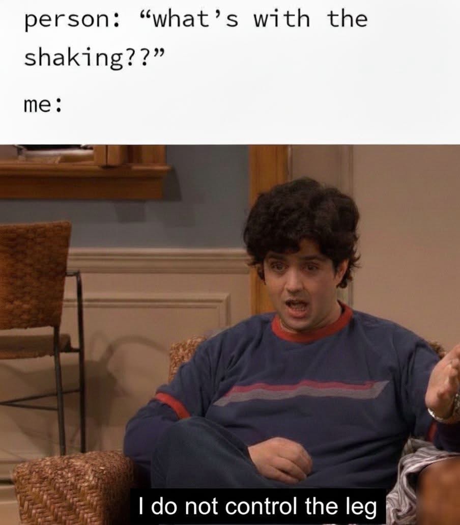Whats with the shaking