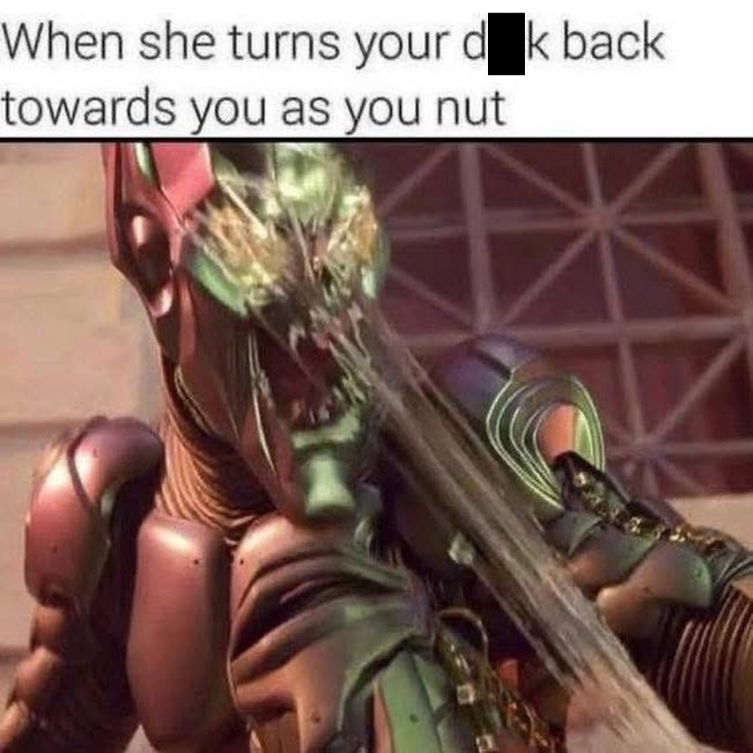 When she turns you back