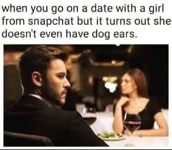 When you go on a date