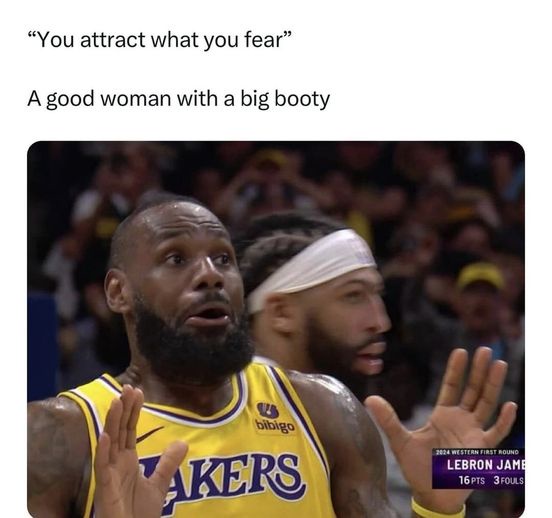 You attract what you fear